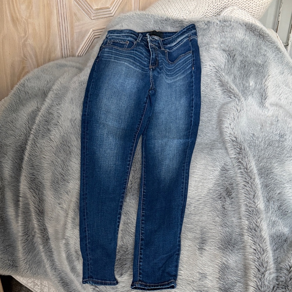 Buckle Women's Dark Blue Skinny Jeans